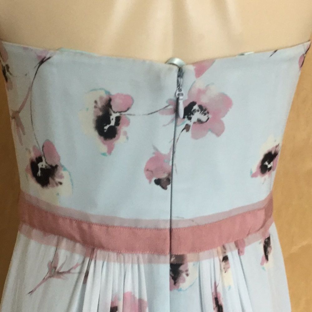 BCBGMAXAZRIA Floral Strapless Dress - Picture 6 of 9